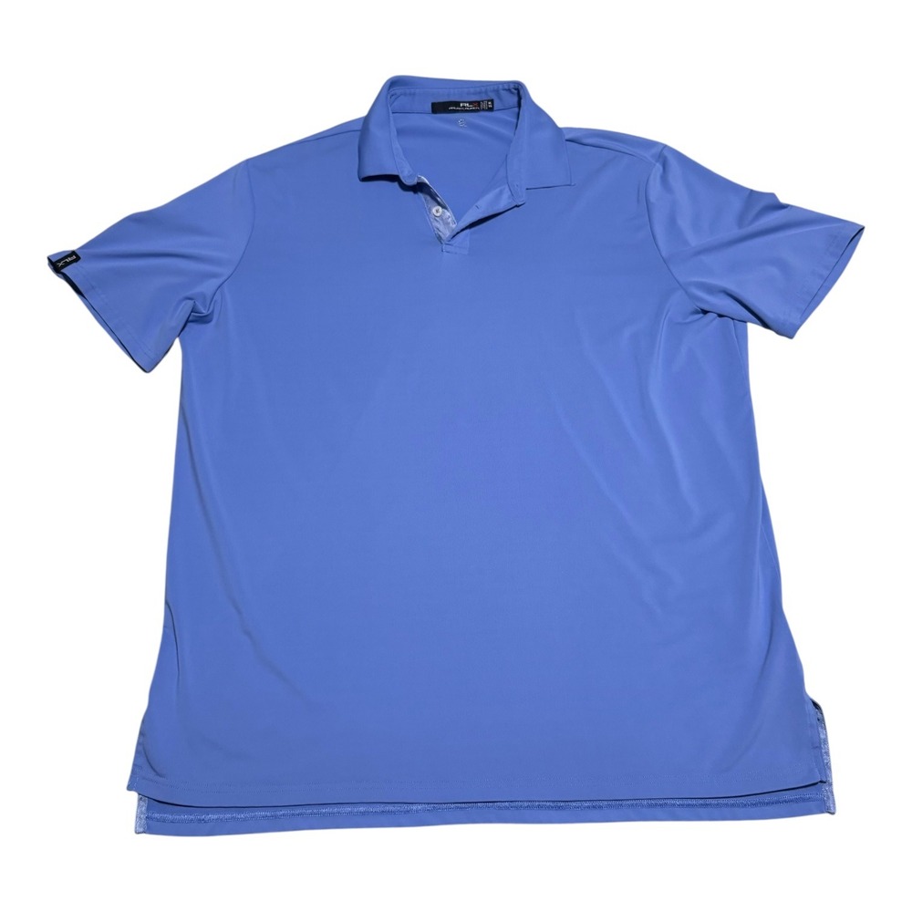 RLX Ralph Lauren Polyester Blend Golf Performance Polo Shirt Men's XL